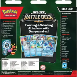 Pokemon: Quaquaval Ex - Battle Deck