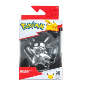 Pokemon: 25th Pikachu - Silver Figure