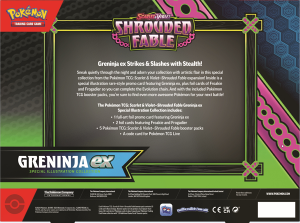 Shrouded Fable - Greninja Ex Box