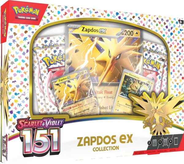 Pokemon: 151 Zapdos - EX Box