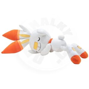 Knuffel: Pokemon - Sleeping Scorbunny 45cm