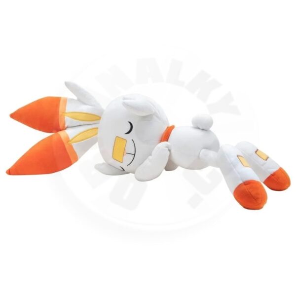 Knuffel: Pokemon - Sleeping Scorbunny 45cm