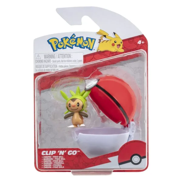 Pokemon: Chespin - Clip 'N Go Battle Figure