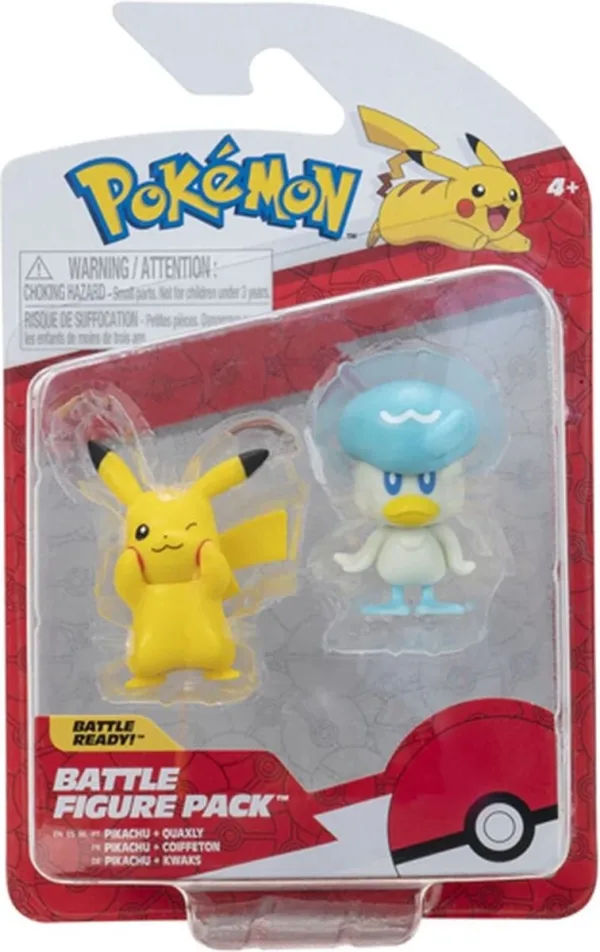 Pokemon: Quaxly - Battle Figure