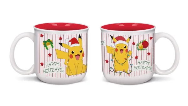 Pokémon - Xmas Pikachu - Breakfast Mug - 420ml