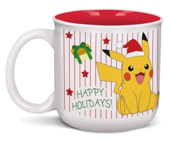 Pokémon - Xmas Pikachu - Breakfast Mug - 420ml