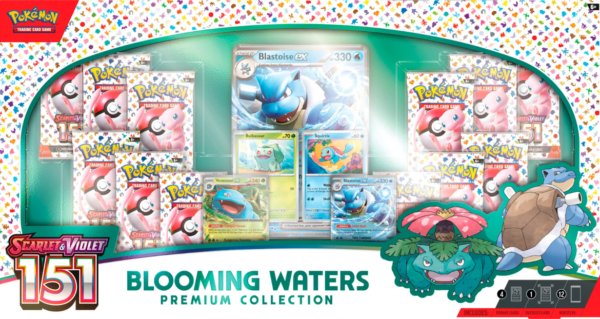 Pokémon TCG: Blooming Waters Premium Collection Box - 151