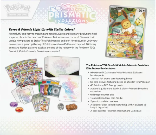 Prismatic Evolutions - Elite Trainer Box - ENG