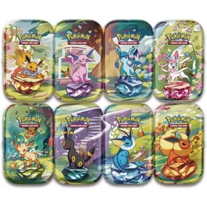 Prismatic Evolutions - Mini Tin (case - 8 stuks)