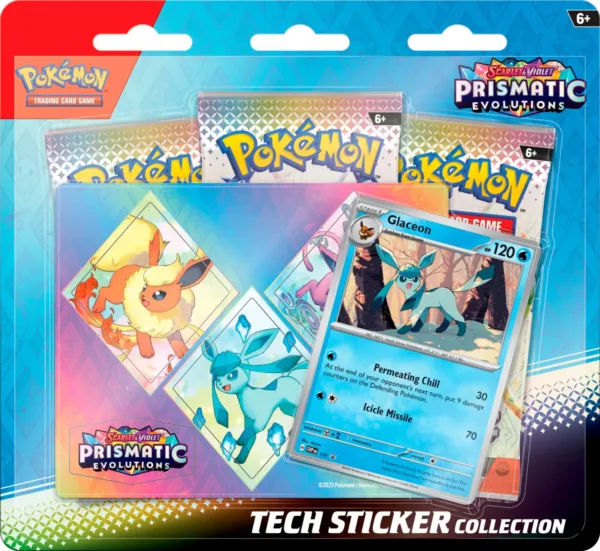 Prismatic Evolutions - Tech Sticker Collection (Glaceon)