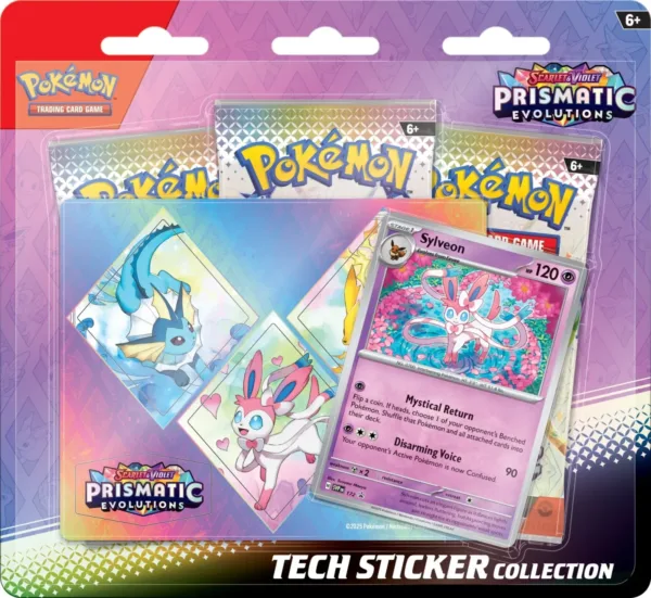 Prismatic Evolutions - Tech Sticker Collection (Sylveon)