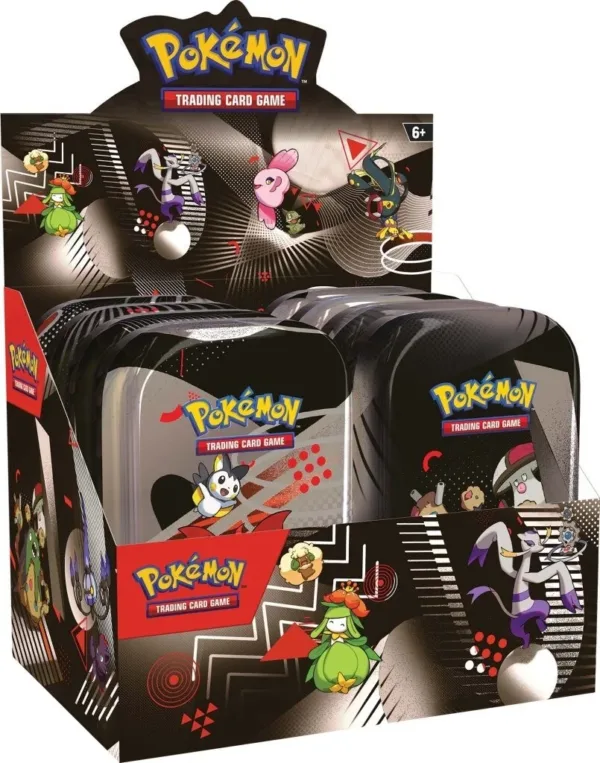 Pokémon: Black Bolt and White Flare - Unova Mini Tin Display (ENG)