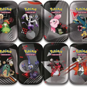 Pokémon: Black Bolt and White Flare - Unova Mini Tin Display (ENG)