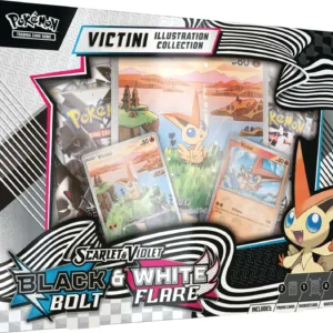 Pokémon: Black Bolt and White Flare - Unova Victini Illustration Collection Box (ENG)