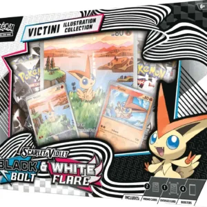 Pokémon: Black Bolt and White Flare - Unova Victini Illustration Collection Box (ENG)
