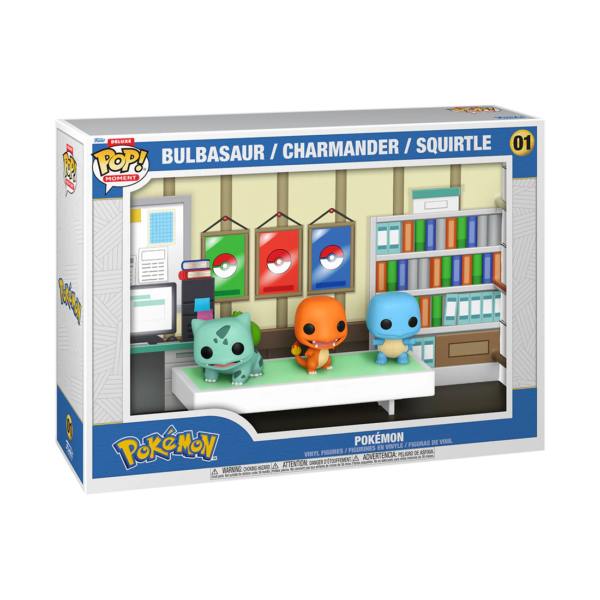 Pokémon: Funko Deluxe N°01 - Pokemon Starters 1996