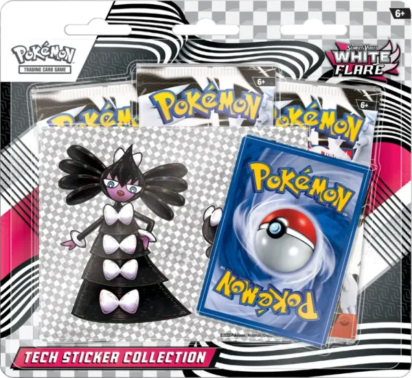 Pokémon: White Flare - Tech Sticker Collection (ENG)