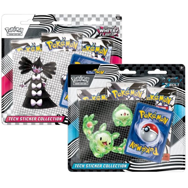 Pokémon: Black Bolt and White Flare - Tech Sticker Collection Combo(ENG)
