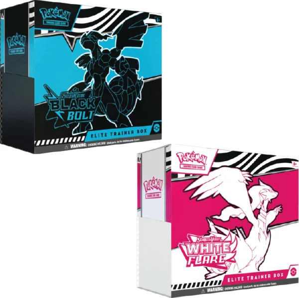 Pokémon: Black Bolt and White Flare - Elite Trainer Box Combo(ENG)