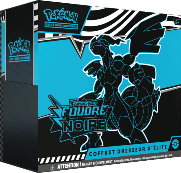 Pokémon: Foudre Noire - Coffret Dresseur D'élite (FR)