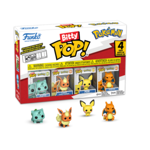Pokémon: Bitty Pop 4 Pack 2.5cm - Bulbasaur