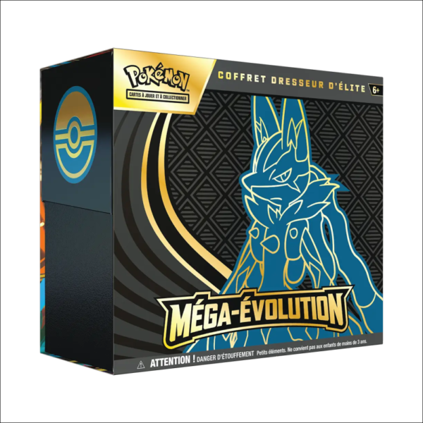 Pokémon: Méga Évolution - Coffret Dresseur D'elite Lucario (FR)