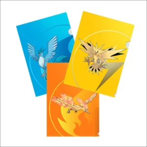 UP - 3-Pack Tournament Folios featuring Zapdos, Moltres, and Articuno