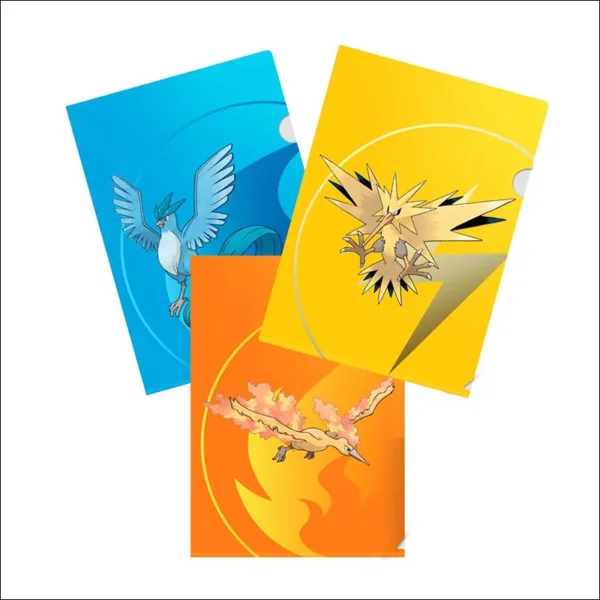 UP - 3-Pack Tournament Folios featuring Zapdos, Moltres, and Articuno